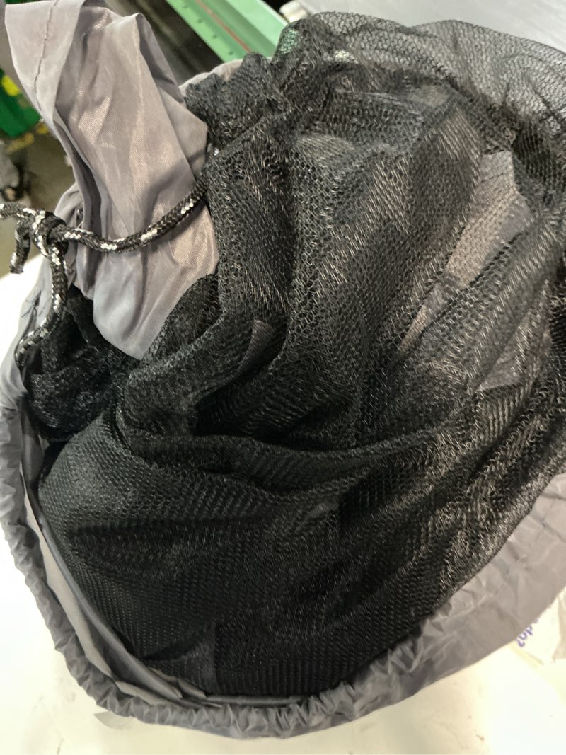 Condition photo showing As Is for ozark trail slant-leg canopy accessory pack, gray (10' x 10' slant-leg canopy sold separately)