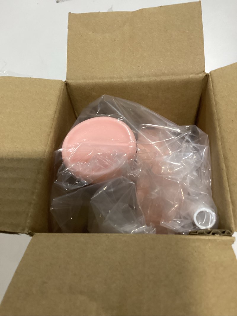 2-in-1 Ice Cube Bottle with Straw - Easy Press Ice Tray Water Bottle, Leak Proof Lid, Vertical Ice M