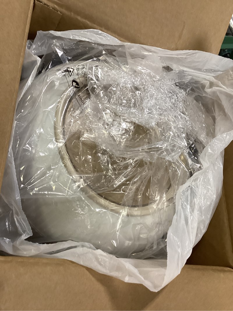 Condition photo showing Good Condition for Pukomc Smart Sensor Wastebasket, Convenient and Hygienic Easy to Use, Technology Sensor Waterproof Wastebasket Plastic Trash can for Kitchen, Bathroom, Bedroom, Living Room, Office and Outdoor 1 Pack white