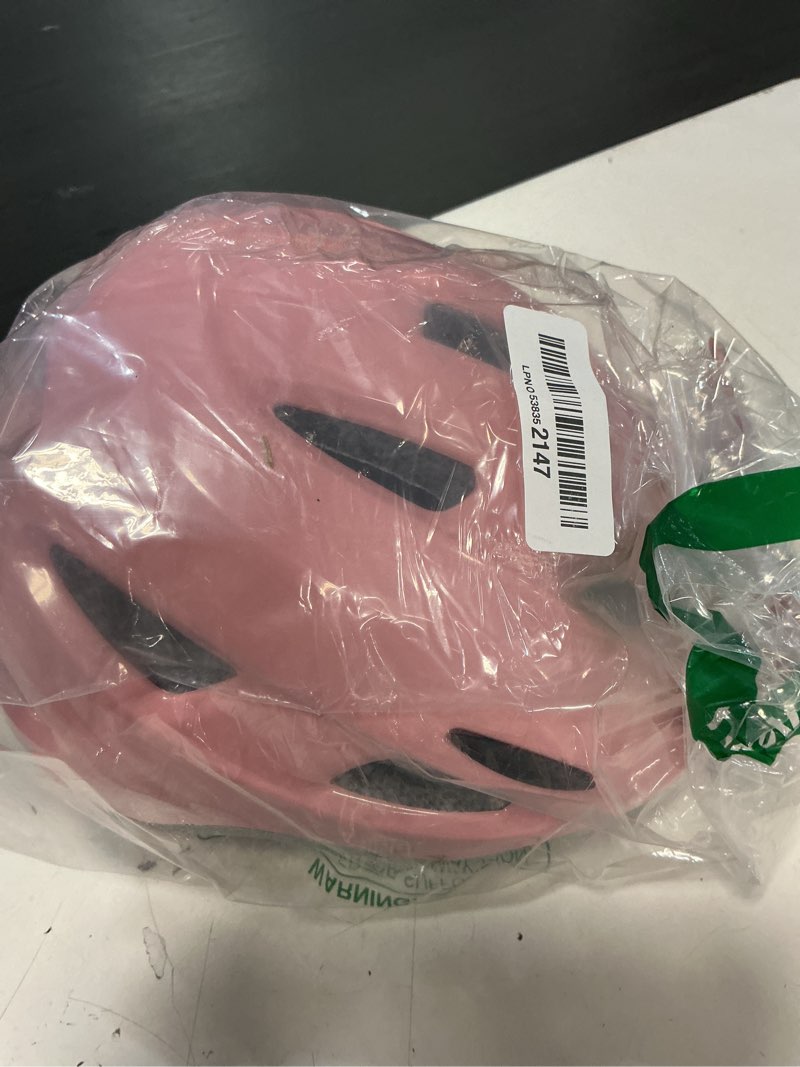 Condition photo showing New/Like New for retrospec scout toddler bike helmet - kids bike helmet multi-sport protection, premium safety & ventilation, adjustable kids helmets in 2 sizes for boys and girls blush kids 49-53cm