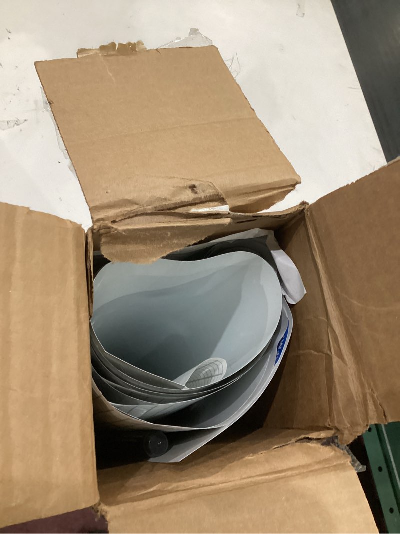 Condition photo showing As Is for Dry Erase Whiteboard Paper, Large White Board Stickers for Wall, 6x4ft Dry Erase Paper Roll with Adhesive Backing, Perfect Replacement for White Board, No Ghost After 60 Days, 6 Much Better Markers 6x4 FT