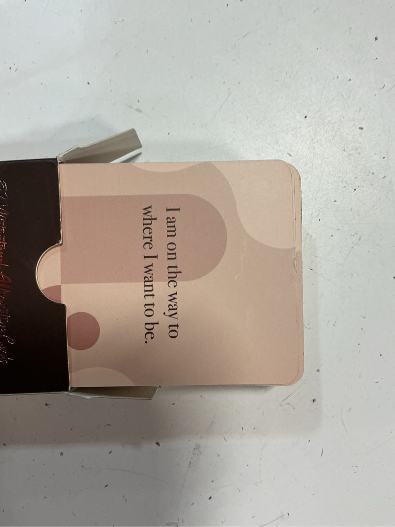 Condition photo showing Good Condition for affirmations for black women - bloom where you are planted affirmation card deck, 52 positive affirmation cards, daily affirmations for black women