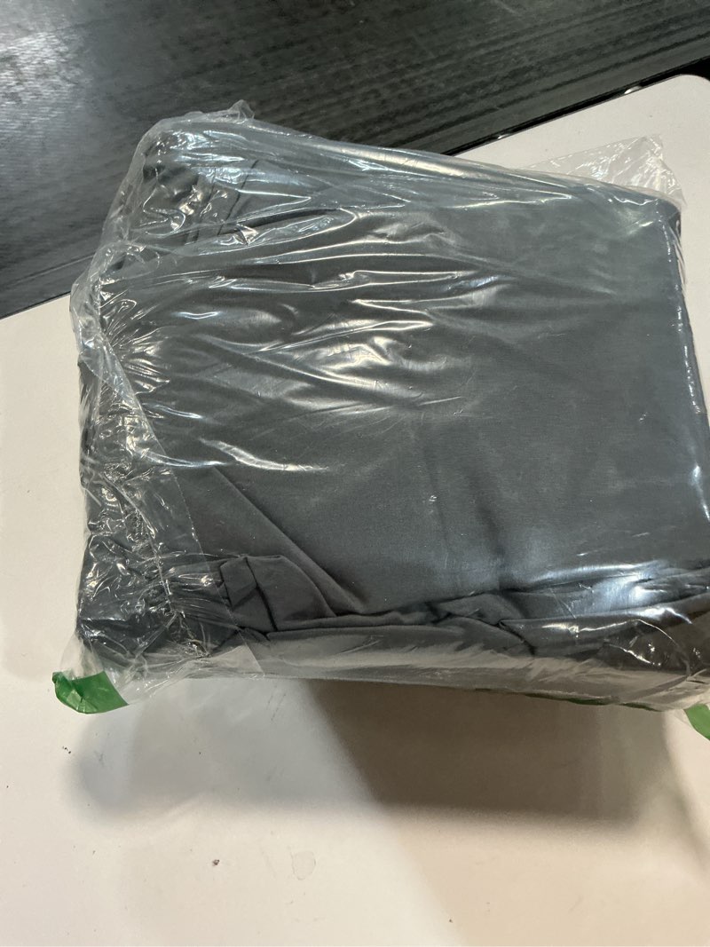 Condition photo showing Good Condition for hearth & harbor extra deep pocket queen sheets sets - fits mattress 18-24 inches deep - extra deep pocket sheets - 6 piece queen size - grey charcoal grey queen