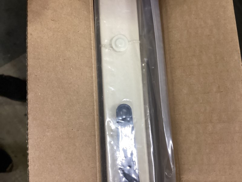 Condition photo showing Good Condition for LazBlinds No Tools No Drill Cordless 1" Vinyl Mini Blinds, 100% Privacy S-Curve Blinds for Indoor Windows, Room Darkening Horizontal Window Blinds and Shades for Home, 26 1/2" W x 64" H, Beige Beige 26.5" W x 64" H