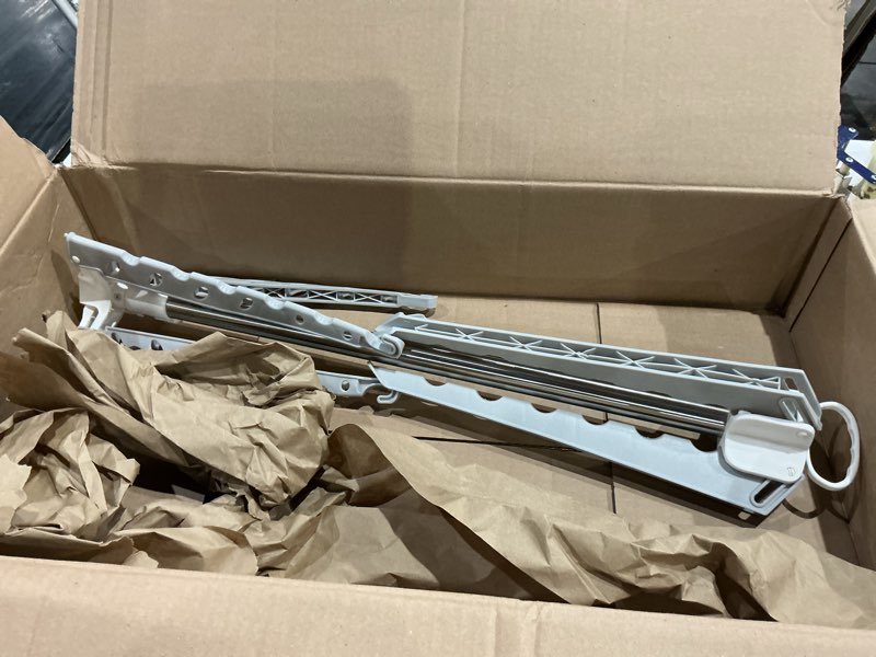 Household Essentials Grey 5006-1 Simple Indoor Tripod Clothes Drying Rack with Carrying Handle for L