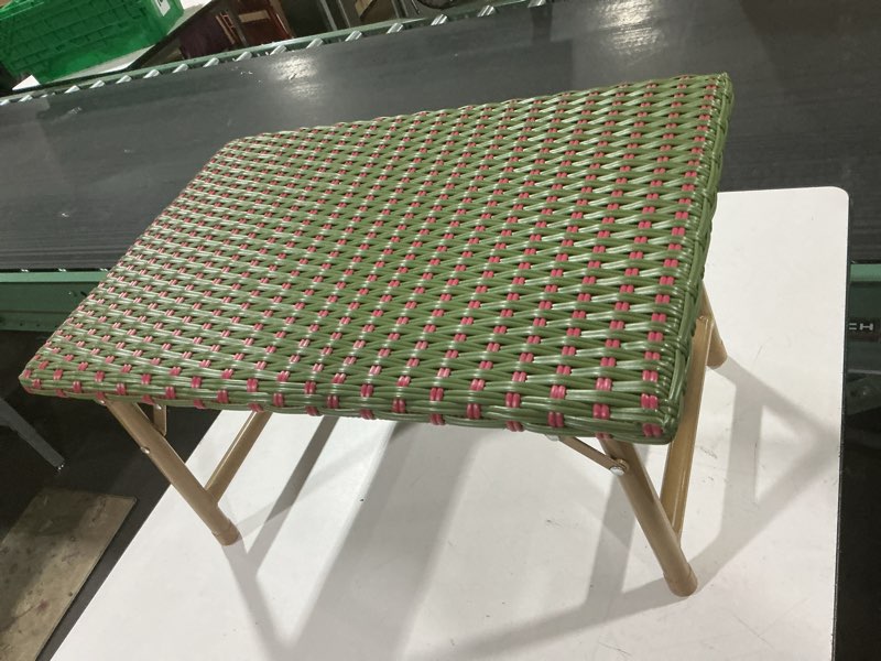 Condition photo showing Good Condition for woven beach table green - threshold™
