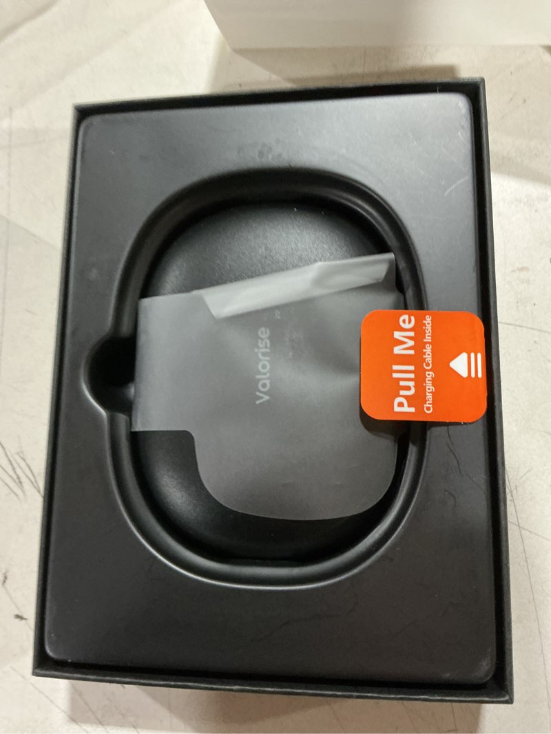 Condition photo showing Good Condition for valorise t60 wireless bone conduction headphones, ows open ear earbuds with earhooks, bluetooth 5.4, lightweight & sturdy, 25hrs playtime, ipx6 waterproof, for cycling yoga gym workouts black 01