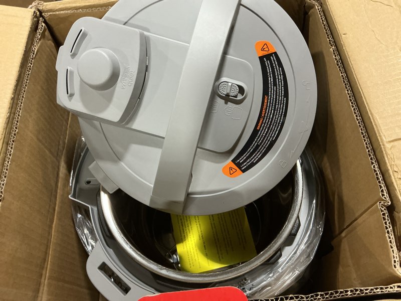 Condition photo showing Good Condition for Instant Pot, 8-Quart Whisper Quiet 9-in-1 Electric Pressure Cooker, Slow Rice Cooker, Steamer, Sauté, Yogurt Maker, Warmer & Sterilizer, App With Over 800 Recipes, Stainless Steel, Duo Plus 8 Quarts