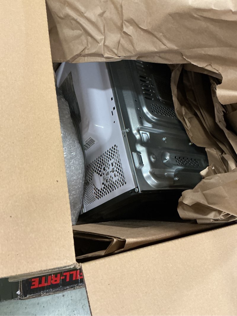 Condition photo showing Good Condition for COMFEE CMO-C20M1WB Countertop Microwave Oven, 0.7 cu.ft Small Microwave with 11 power levels,Turntable Reset Function, Speedy Cooking, Weight/Time Defrost, Memory function, Children Lock, 700W Modern Black