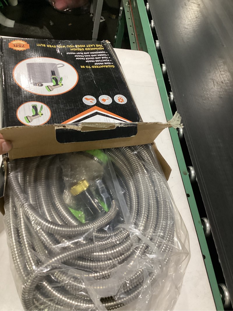 stainless steel garden hose