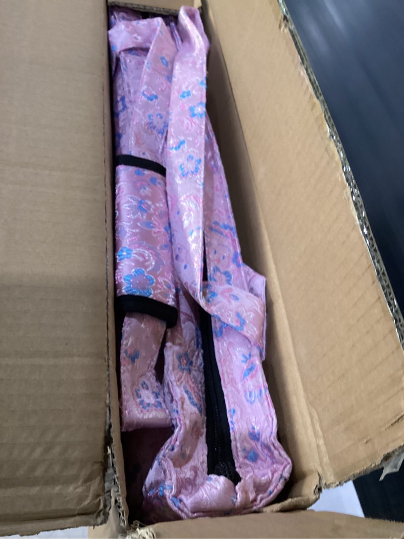 Condition photo showing Good Condition for american mahjong game set, 166 pink tiles, pink bag and entire accessories, 4 all-in-one rack/pushers, mahjong tiles set