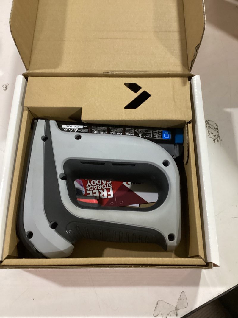 Condition photo showing As Is for Arrow T50DCD 3/8-in Cordless Electric Staple Gun