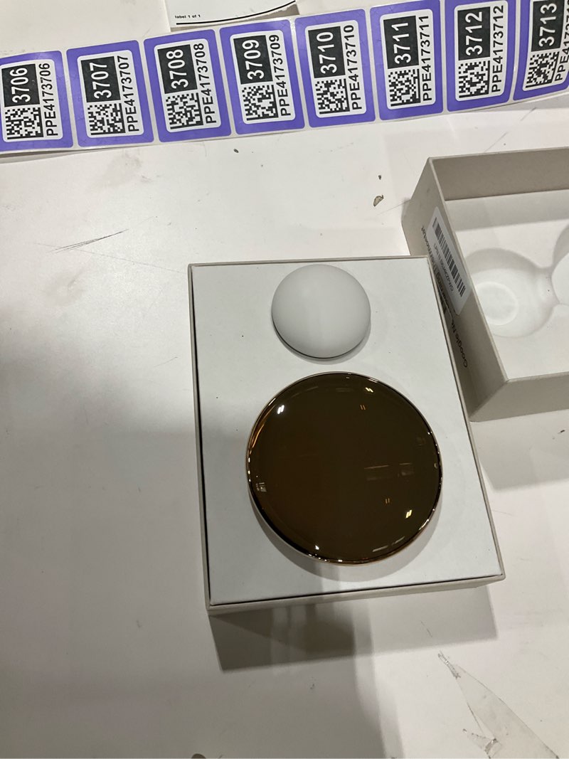 Condition photo showing Good Condition for google nest learning thermostat (4th gen, 2024) with nest temperature sensor - energy saving smart thermostat - compatible with alexa, apple homekit and google home app - polished gold