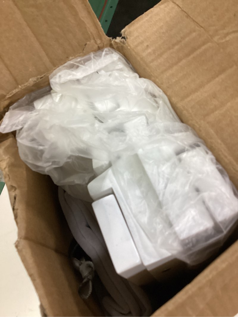 Condition photo showing Good Condition for wooden mahjong racks with pushers (set of 4) - white pine wood tile holders for american mah jongg - 17.3 inch magnetic pusher arms & storage bag - portable game accessories (white)
