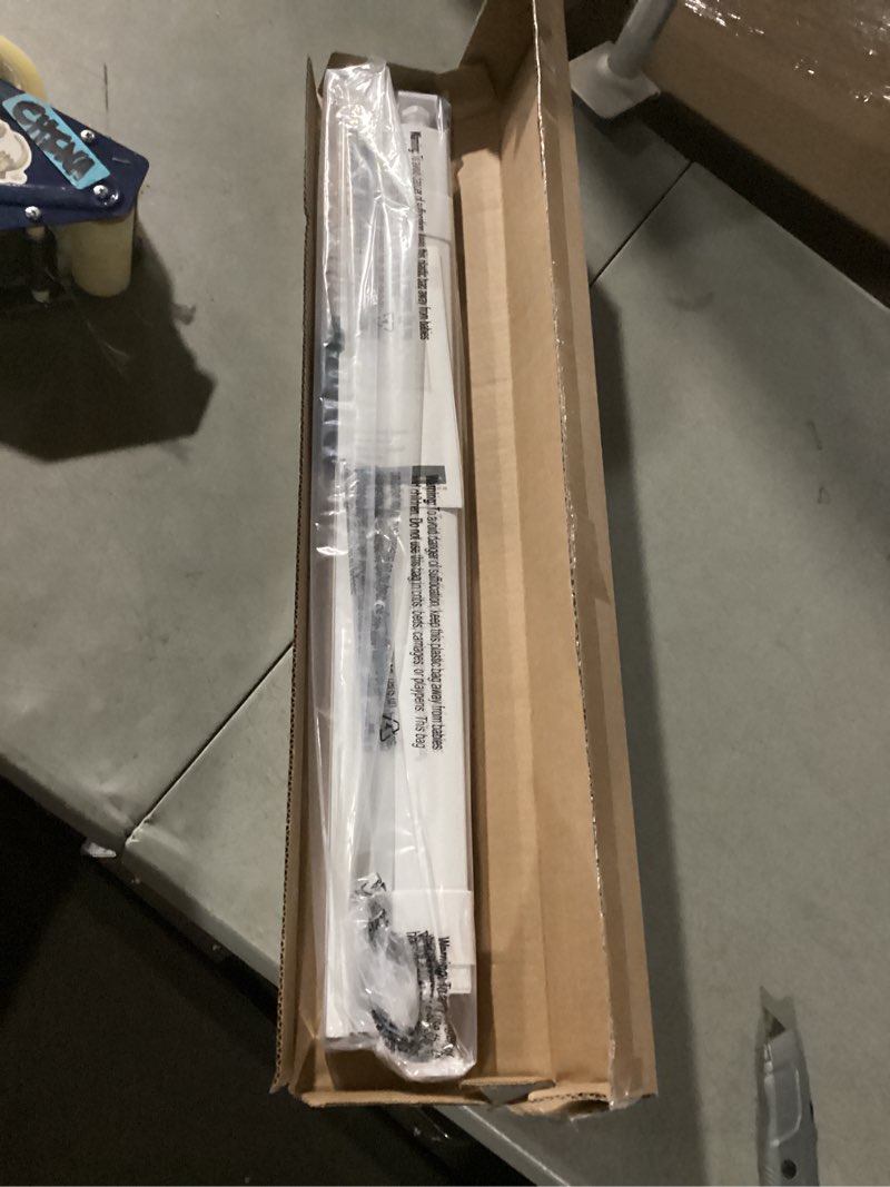 Condition photo showing New/Like New for lazblinds no tools no drill cordless cellular shades, blackout light blocking honeycomb shades for home, thermal insulation blinds for windows, 27" w x 36" h, white blackout-white 27" w x 36" h