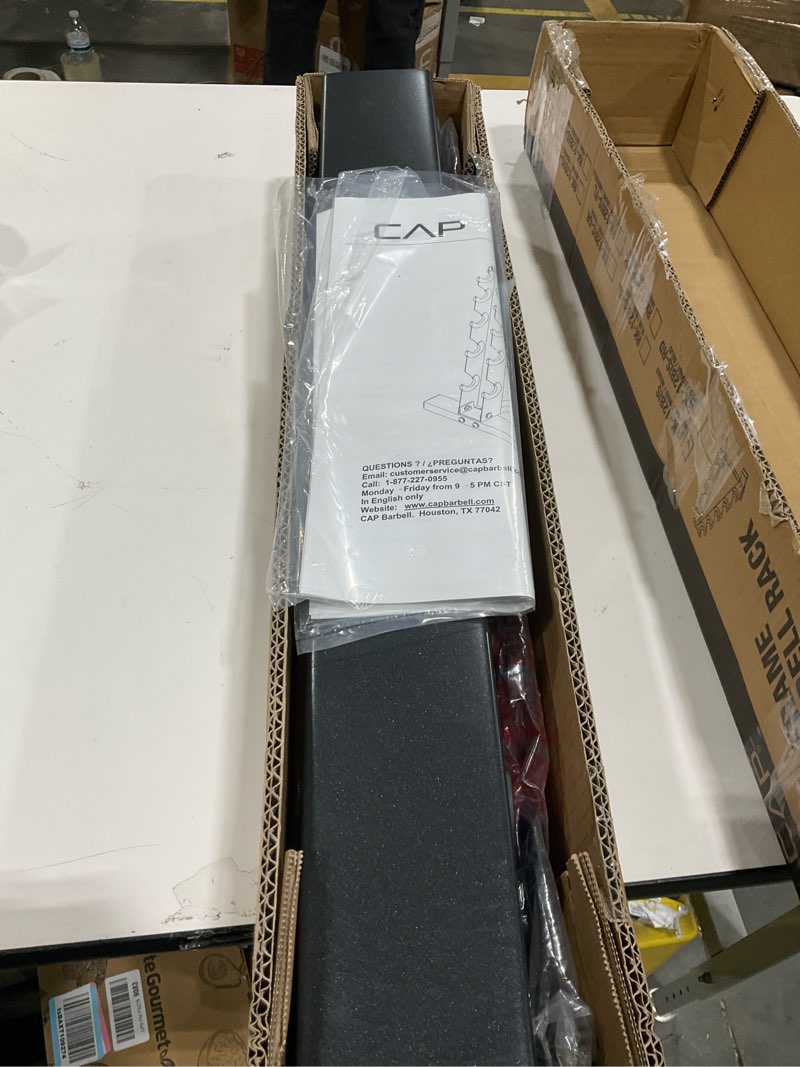 Condition photo showing Good Condition for cap a-frame dumbbell weight rack | color series