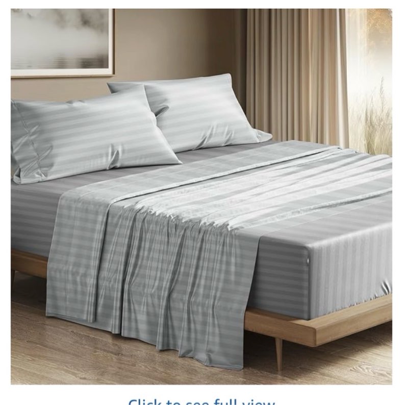 thread spread 100% egyptian cotton sheets queen size bed set - 4 pc 1500 luxury high thread count li