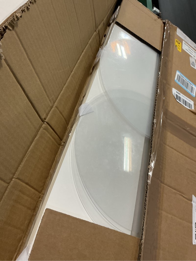 Condition photo showing Good Condition for 5 Pack Portable White Cylinder Stands for Party, 31.5", 23.6", 15.7" Height Foldable Cardboard Tall Cake Pedestal Stand Pillar Table Stand Event Plinth, cilindros para fiestas redondos blancos for Wedding Parties