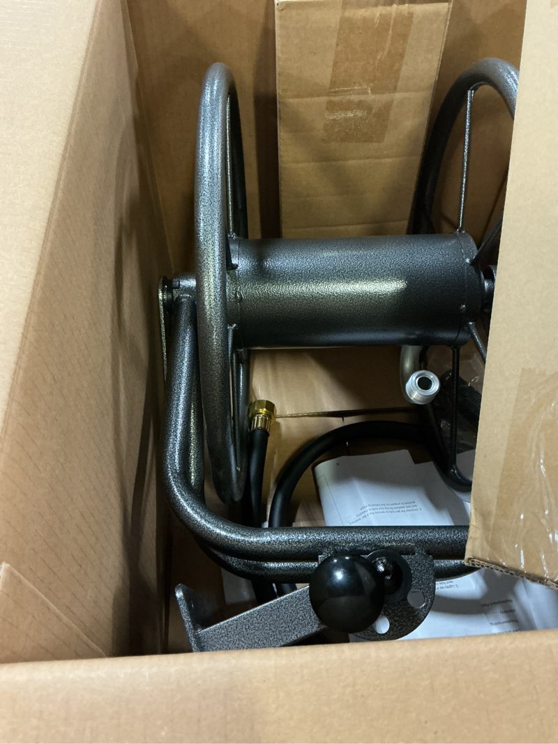 Condition photo showing Good Condition for project source steel 200-ft cart hose reel