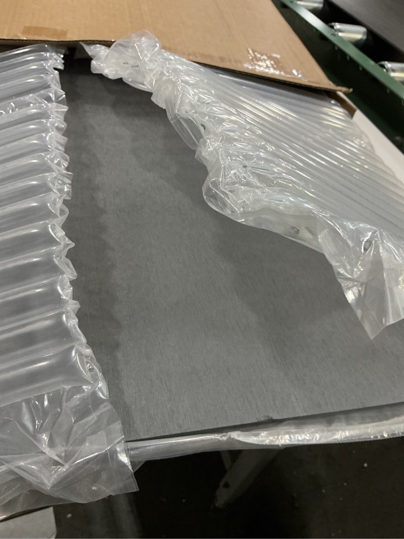 Condition photo showing As Is for Large Stone Dish Drying Mat for Kitchen Counter, 24"×16" Quick Dry Super Absorbent Eco-Friendly Diatomaceous Earth Stone Mat with hemisphere wooden feet, Non-slip, Heat Resistant, Multi-purpose mats. 24" x 16"