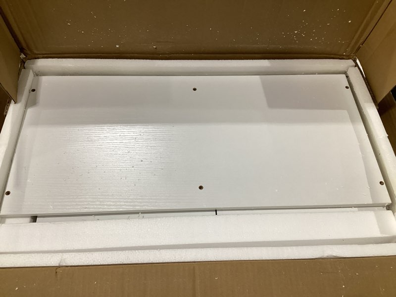 Condition photo showing Good Condition for 24 Slots Scrapbook Paper Storage Organizer, Wood Craft Storage Bins with Adjustable Shelves, Stackable Desk Paper Shelf Organizer for Art Room, Classroom, Office, Home (White) White 25.7" x 11.8" x 15"