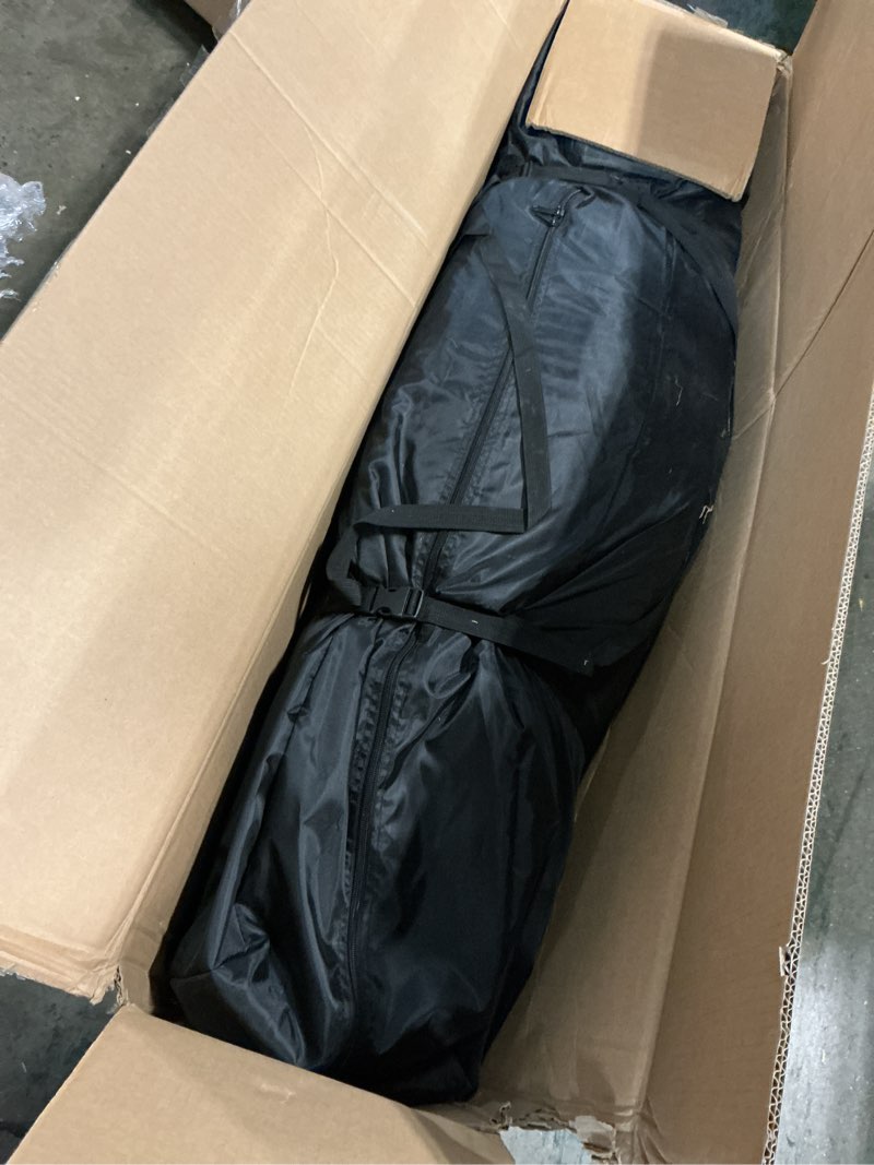 Condition photo showing As Is for GarveeLife Ice Fishing Insulated Tent, Large Pop-Up Portable Hub-Style Ice Fishing Shelter, 6-7 Person Shelter 68 Square Feet of Fishable Area