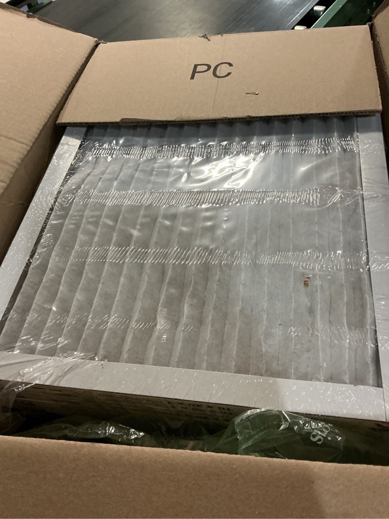 Condition photo showing Good Condition for bnx trufilter 16x20x1 air filter merv 8 (12-pack) - made in usa – dust & pet defense electrostatic pleated air conditioner hvac ac furnace filters for dust, pet, mold, pollen mpr 600 – 700 & fpr 5 merv 8 16x20x1 12-pack