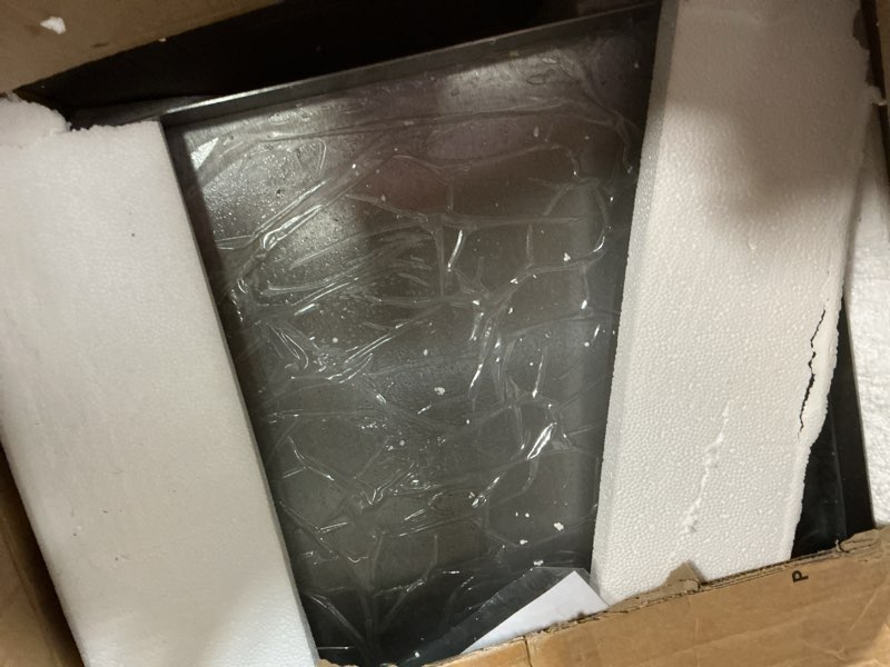 Condition photo showing Good Condition for commercial electric griddle 22", flat top grill, countertop griddle, 1600w 110v, non-stick stainless steel teppanyaki grill, adjustable temperature control 122?-572? for restaurant kitchen