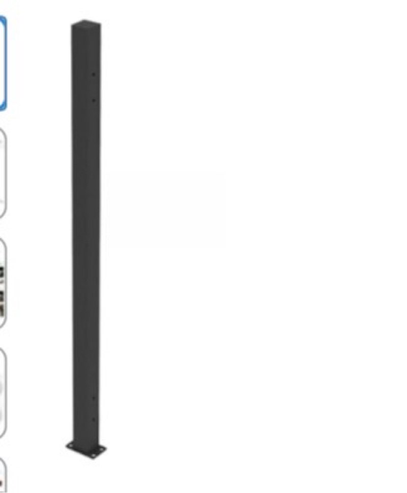 CR Fence & Rail Guard Rail Stairs, 2X 36 End Posts, Compatible with V1 Guard Rail Stair Section Kit 