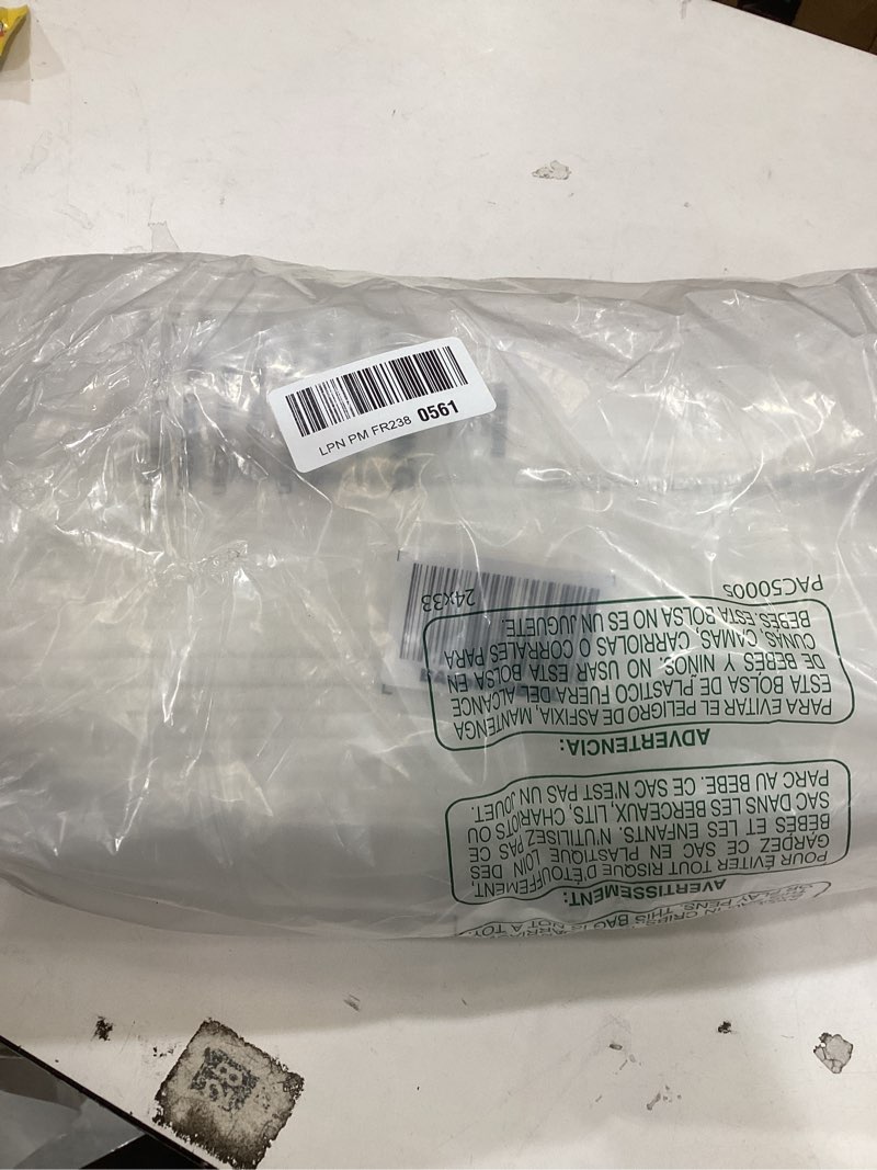 Condition photo showing Good Condition for 8 Pack Small Woven Basket with Gift Bags and Ribbons, All 12"x 8"x 5", Empty Decorative Gift Chest Box, Cute Baby Gift Basket for Nursery, Cotton Rope Room Shelf Storage Basket with Handles, White