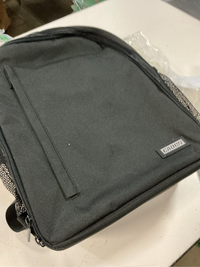 Condition photo showing New/Like New for caden camera backpack bag professional for dslr/slr mirrorless camera waterproof, camera case compatible for sony canon nikon black 2.0 small