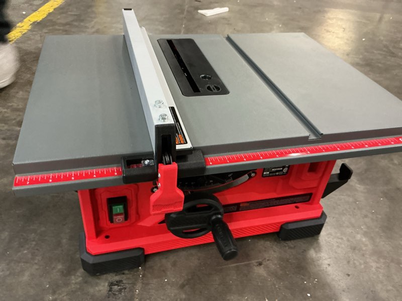 Condition photo showing As Is for craftsman 8.25-in 13.0 -amp 120.0 -volt portable benchtop table saw