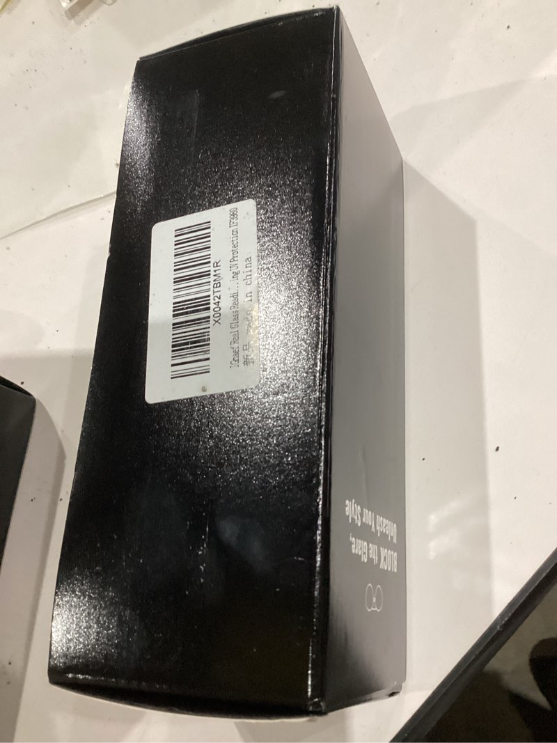 IGnaef Natural Crystal Stone Lenses Reading Glasses with Clear Real Glass Lenses Blue Light Blocking & UV Protection IF3980 Gun 