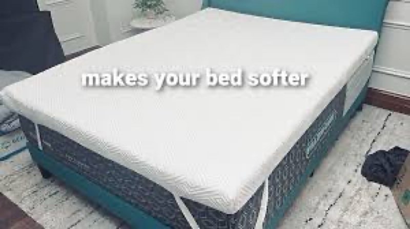 Novilla Full Mattress Topper, Extra Thick Pillow Top Mattress Pad with Down Alternative, Breathable 
