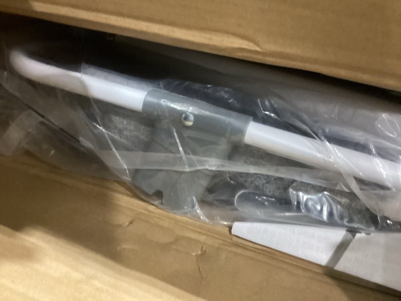 Condition photo showing Good Condition for Simmons Kids By The Bed City Sleeper Bassinet - Adjustable Height Portable Crib with Wheels & Airflow Mesh, Grey Tweed