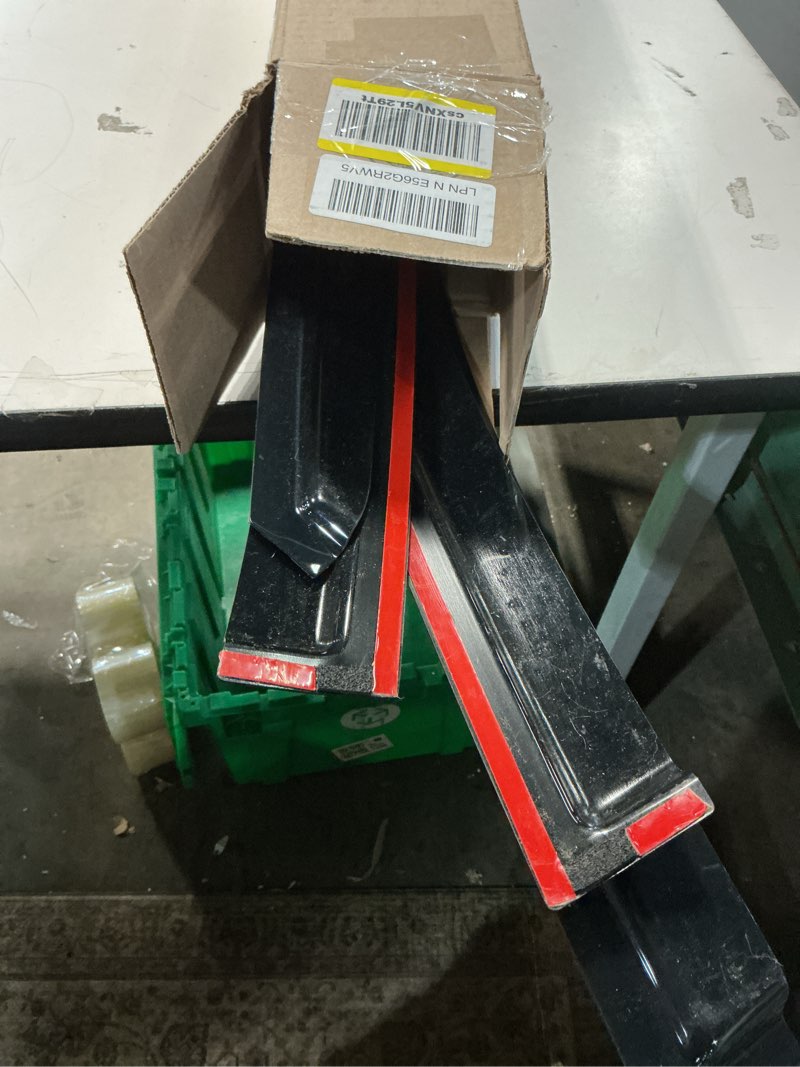 Condition photo showing Good Condition for Window Visors Rain Guards for 2015-2025 Ford F150 SuperCrew, Out-Channel Sun Rain Shades Window Vent Deflectors for 2017-2025 F-150 Raptor F250 F350 F450 F550 Super Duty Crew Cab, for Full-Size Cabs 2015-2025 f150 SuperCrew