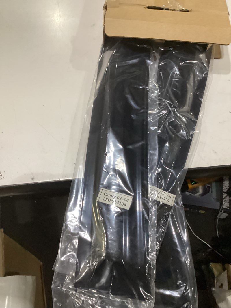 Condition photo showing Good Condition for kpy rain guards fit for 2002-2006 toyota camry, out-channel window visors vent wind deflectors 4pc, car accessories for 02-06 camry 2002-2006 camry