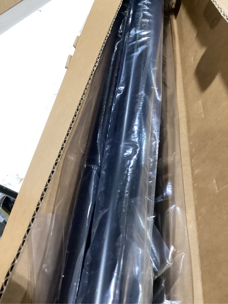 Condition photo showing Good Condition for ivilon curtain rod for windows 120 to 240 inch – 1 inch telescoping drapery rod, 5 long sections, end cap finials, black 120 to 240 in.