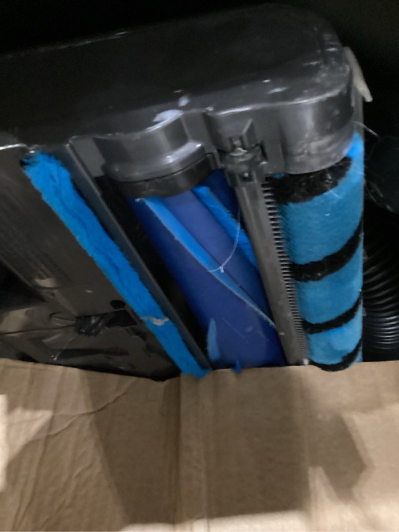 Condition photo showing As Is for Shark AZ2002 Vertex Powered Lift-Away Upright Vacuum with DuoClean PowerFins, Self-Cleaning Brushroll, Large Dust Cup, Pet Crevice Tool, Dusting Brush & Power Brush, Silver/Rose Gold DuoClean PowerFin (Rose Gold)