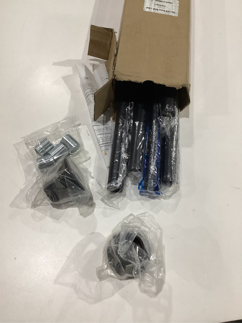 Condition photo showing New/Like New for Black Shower Curtain Rods, 43-72 Inches, Rust Resistance, Adjustable Tension Rod with Durable Spring, No Drilling, Use for Bathroom, Bedroom, Kitchen, Balcony, Home