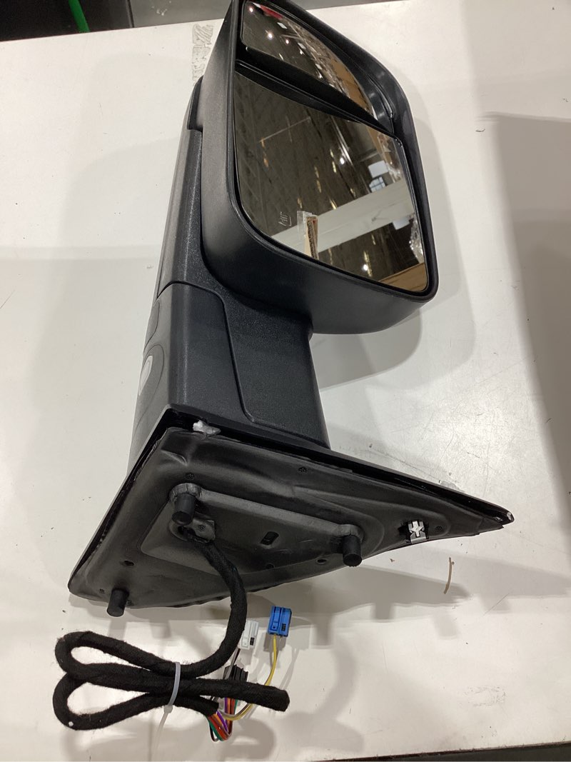 Condition photo showing As Is for garage-pro towing mirror compatible with ram 2500 2019-2022 driver side gpdg168l-s