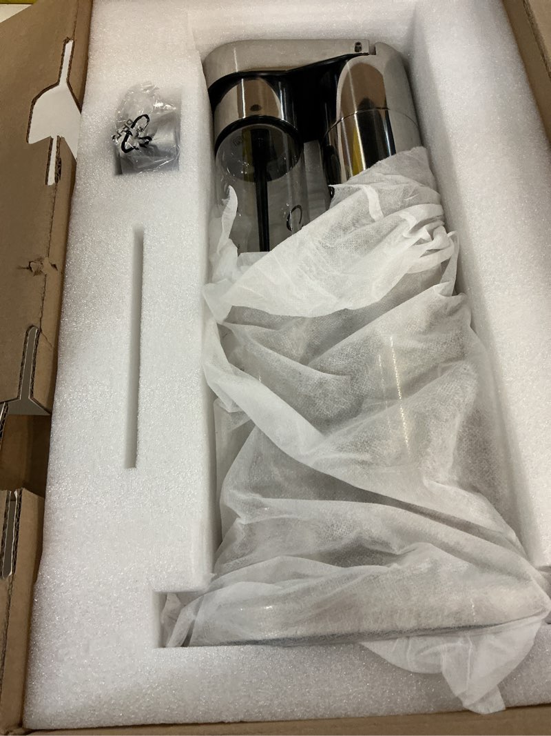 Condition photo showing Good Condition for CASABREWS EDGE Soda Streaming Machine, Stainless Steel Sparkling Water Maker with Dual Safety Valves, BPA Free Bottle Soda Maker Carbonates Water, Wine, Juice, Uses 60L CO2 Carbonators (NOT Included).