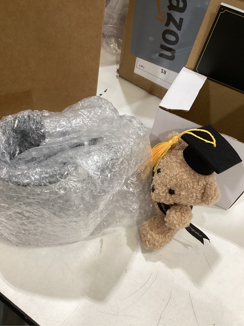 Condition photo showing Good Condition for graduation gifts 2026 for her or him, stuffed graduation bear 11oz ceramic grad mug greeting card with bag, end of year gifts(don't underestimate the power for your dreams)