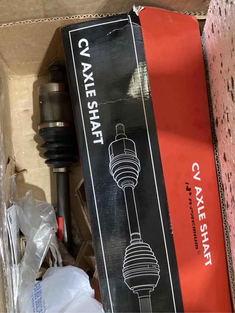 Condition photo showing As Is for a-premium cv axle shaft assembly compatible with polaris models - rzr 900 2015-2020, rzr trail 900 2021, rzr trail s 900 2021 - rear left or right, replace# 1333080, 1333949 rear driver or passenger side