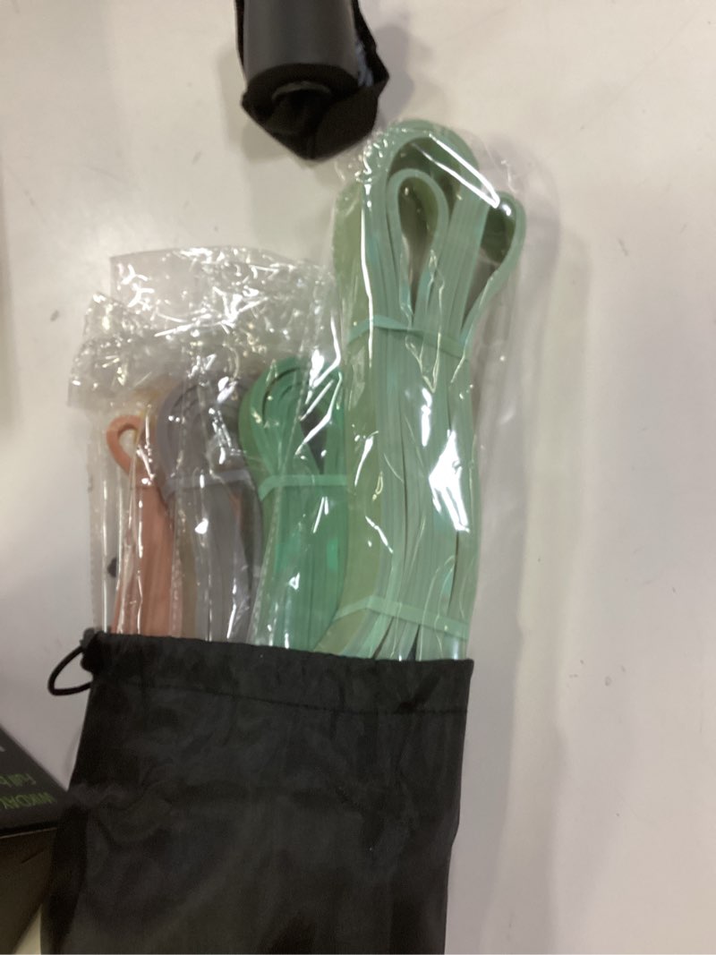 Condition photo showing Good Condition for Resistance Bands, Pull Up Bands, Workout Bands for Exercise, Thick Heavy Resistance Band Set with Door Anchor, Elastic Bands for Body Stretching, Crossfit Training at Home/Gym Men & Women Women Pastel Color(8-100LBS)