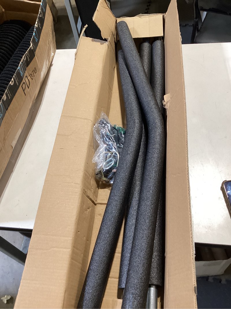 Condition photo showing As Is for trampoline poles replacement for skywalker or jumpzylla,galvanized trampoline enclosure pole for skywalker or jumpzylla,replace parts#4201 4202 4135 or for jumpzylla 8ft 10ft&12ft 14ft for skywalker 4201&4202-1xupper+1xlower tube