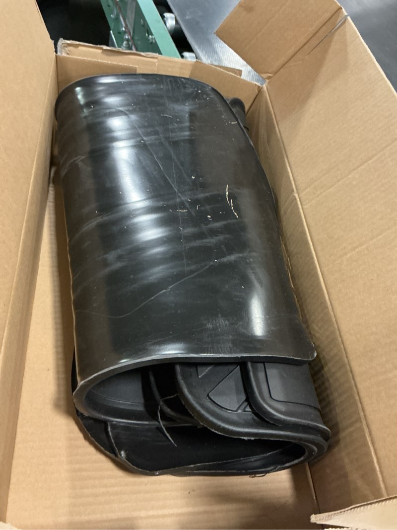 Condition photo showing Good Condition for Car Floor Mats for BMW X1 U11(2016-2024) 2AT U06(2015-2024) X2(2018-2023) F48 F45 F39 Custom Fit Full Black Rubber Auto Floor Liners Set All Weather Protection Heavy Duty Odorless Full Black 16-24 BMW X1/X2 Floor Mats