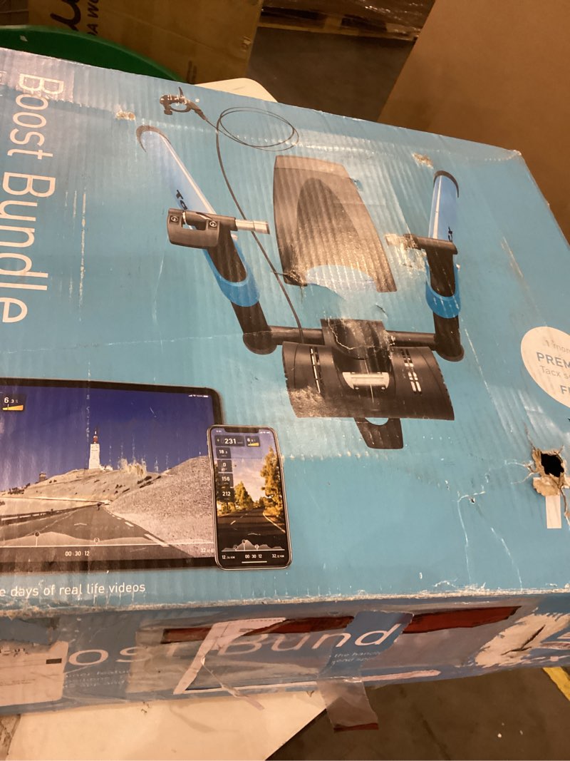 Condition photo showing As Is for Garmin Tacx Boost Trainer Bundle