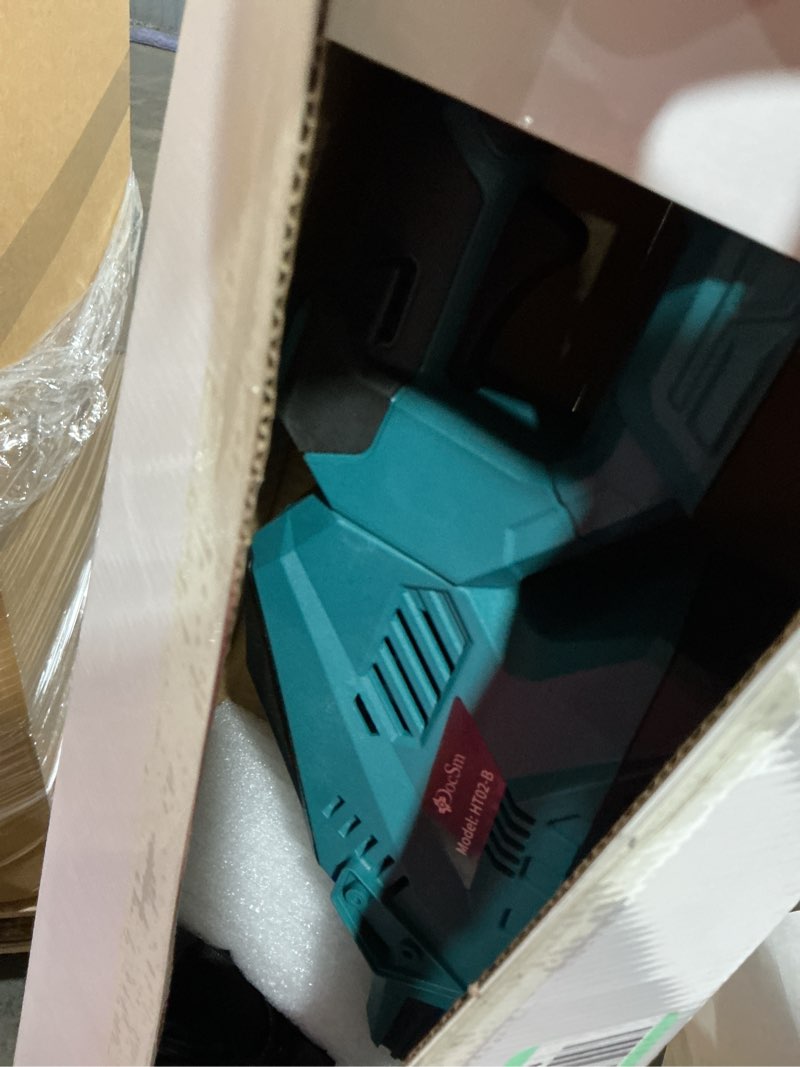 Condition photo showing Good Condition for 20'' hedge trimmer cordless with battery, electric handheld bush clipper with 2 pack rechargeable batteries, 3000rpm 180° rotatable head, 2/3'' blade gap blue