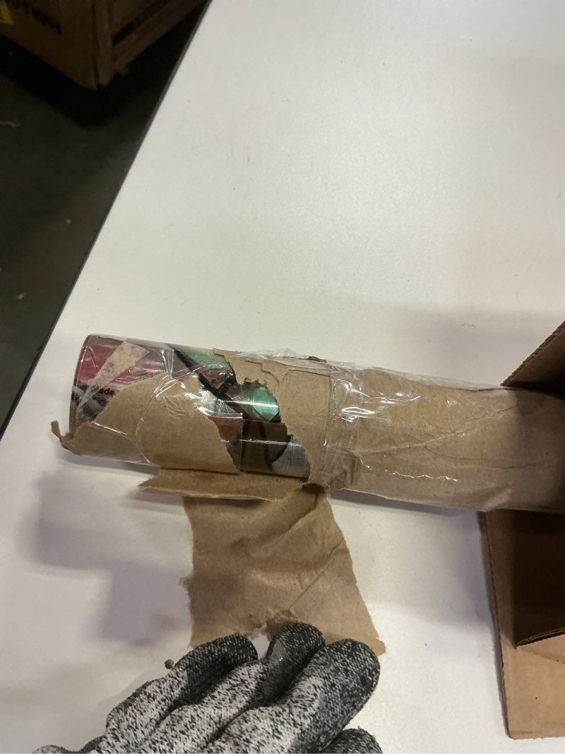 Condition photo showing Good Condition for ADD.HERES Window Privacy Film, Stained Glass Decorative Static Cling, Removable Laser Sun Blocking Vinyl Covering,Window Film for Home Kitchen Living Room, Pink Magnolia, 35.43" x 78.7" Pink Magnolia 35.4 x 78.7 in